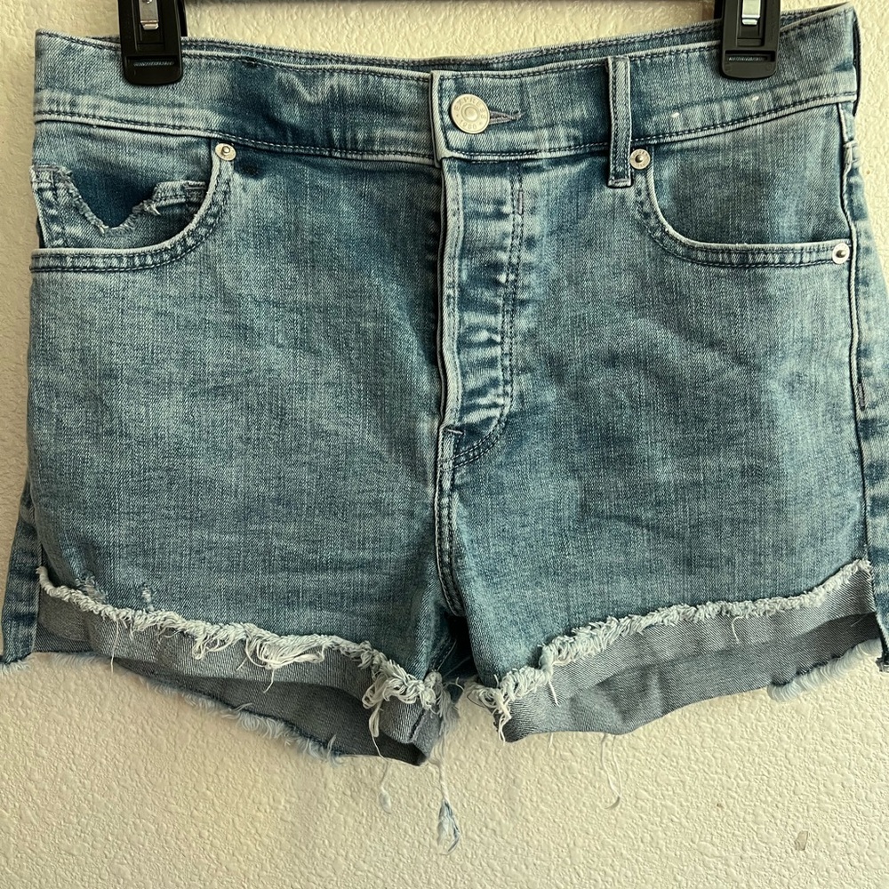 Express vintage high‎ rise shorts
